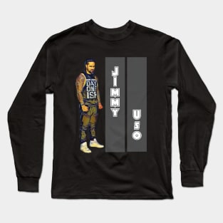 wrestle jey uso Long Sleeve T-Shirt